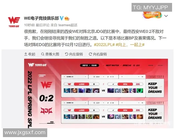 赛后分析：JDG与WE对决中的战术较量与团队协作探讨